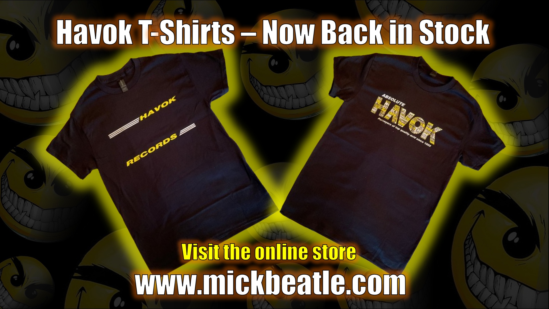 New Havok T-Shirt Now in Stock